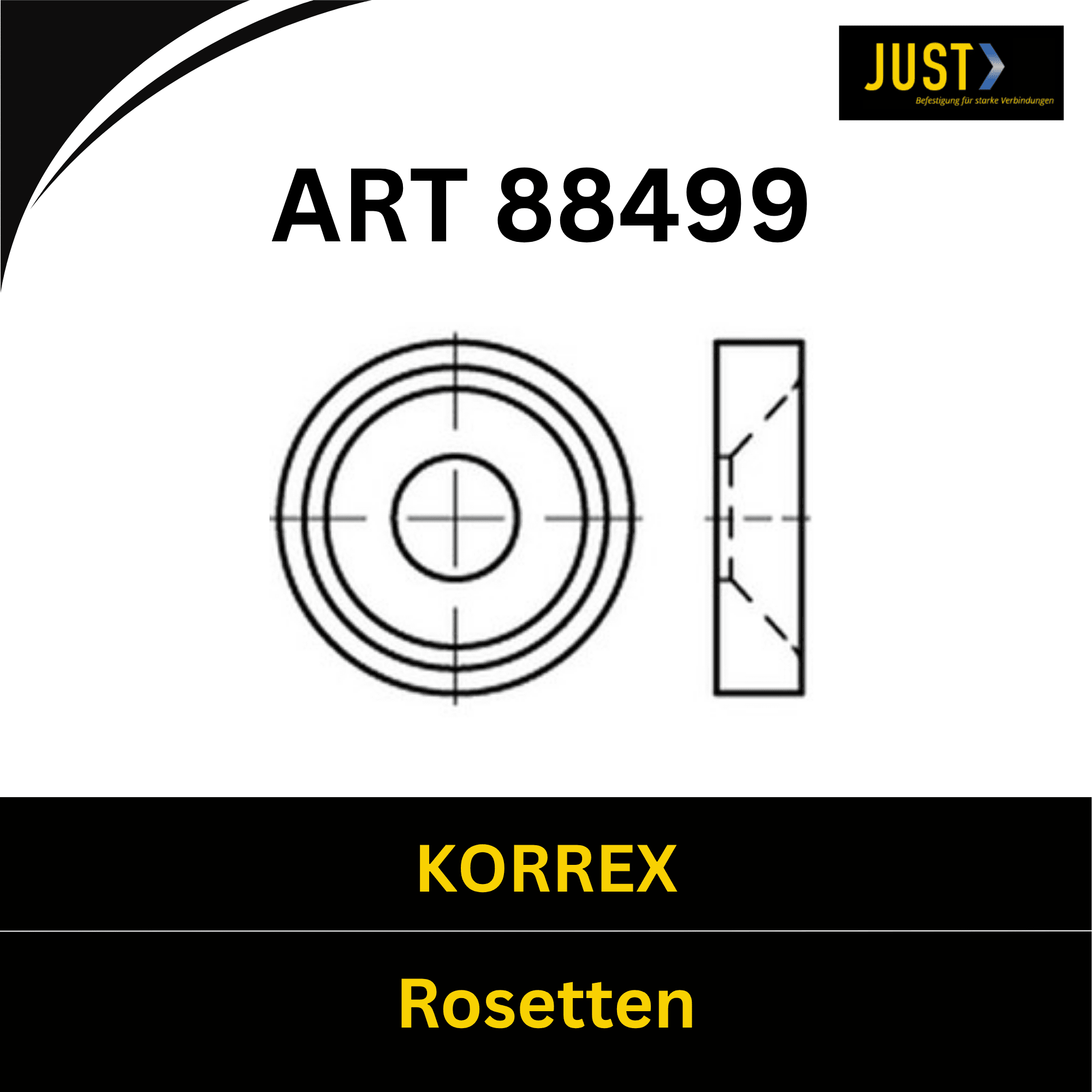 Bild für Kategorie ART 88499 ➤KORREX Rosetten
